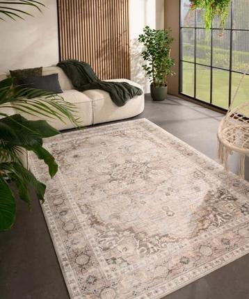 Vintage buitenkleed - lichtgrijs/beige 230x330 nieuw beschikbaar voor biedingen