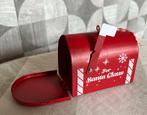 Kerstbal blikken brievenbus kerstman Santa Claus mailbox, Ophalen of Verzenden, Zo goed als nieuw