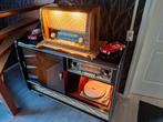 Prachtig antiek radiomeubel van blaupunkt, Antiek en Kunst, Antiek | Tv's en Audio, Ophalen of Verzenden