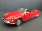 Citroen Ds 19 Cabrio rood 1:38 Welly Pol, Zo goed als nieuw, Verzenden