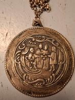 Zilveren Broekstuk met Ketting, Gebruikt, Overige voorstellingen, Ophalen of Verzenden, Zilver