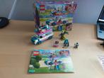 Lego friends Olivia's missievoertuig set 41333, Ophalen of Verzenden, Zo goed als nieuw, Complete set, Lego