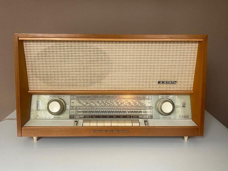 Vintage Grundig 3395 radio, Audio, Tv en Foto, Radio's, Niet werkend, Radio, Ophalen