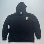 Zwarte Burberry Hoodie met Logo maat L met bon, Ophalen of Verzenden, Zo goed als nieuw, Maat 52/54 (L), Zwart