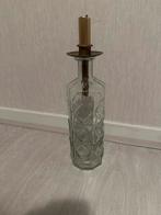 Fles met kaarsenhouder A la, Huis en Inrichting, Woonaccessoires | Kandelaars en Kaarsen, Overige materialen, Overige kleuren
