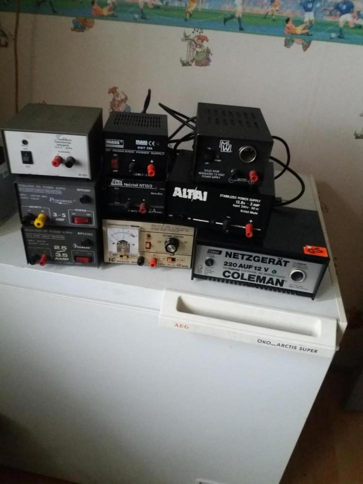 27 mc voedingen 9 stuks, Telecommunicatie, Zenders en Ontvangers, Gebruikt, Zender en Ontvanger, Ophalen of Verzenden