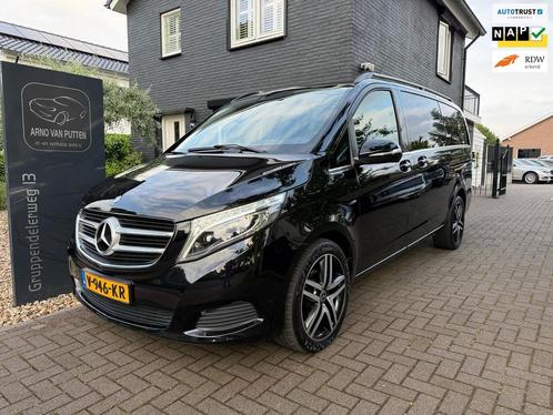 Mercedes-Benz V-klasse Lang Avantgarde / Dubbele Cabine, Auto's, Bestelauto's, Bedrijf, Te koop, ABS, Achteruitrijcamera, Adaptive Cruise Control