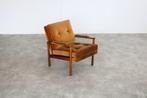vintage fauteuil | easy chair | jaren 60 | Zweeds, Hout, Gebruikt, Verzenden, .