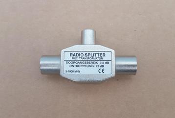 Coax Radio splitter - metaal beschikbaar voor biedingen