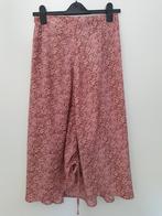 Roze met bruine bloemenprint rok van Isay maat M., Kleding | Dames, Maat 38/40 (M), Isay, Ophalen of Verzenden, Zo goed als nieuw