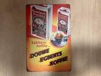 Reclamebord Douwe Egberts - Lekkere koffie 20x30, Ophalen of Verzenden, Zo goed als nieuw, Reclamebord