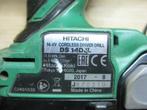 Hitachi DS14DJL(WA) accu boor-schroefmachine 14.4V., Doe-het-zelf en Verbouw, Gereedschap | Boormachines, Gebruikt, Variabele snelheid