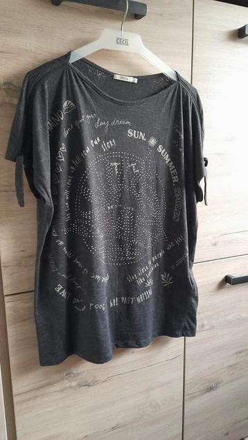Nieuw Grijs Damesshirt met mooie print!Cecil L.  beschikbaar voor biedingen