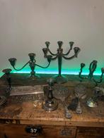 Verzameling niet uitgezocht zilver of verzilverde spullen, Antiek en Kunst, Ophalen of Verzenden, Zilver