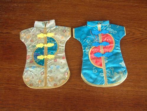 2 japanse fles wine bottle kimono, Verzamelen, Overige Verzamelen, Ophalen of Verzenden