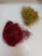 Vintage Engelenhaar - Goud & Rood, Ophalen of Verzenden, Gebruikt