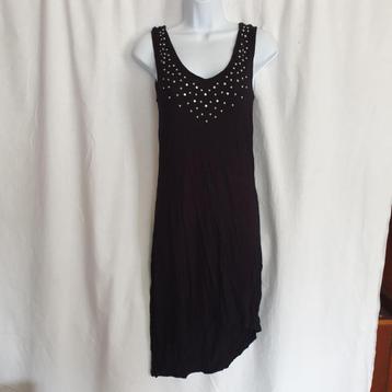 Stoere zwarte jurk viscose mt M merk Vero Moda beschikbaar voor biedingen