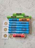 Euromunten verzameling in muntrollen en losse munten UNC., Ophalen of Verzenden, Overige waardes, Losse munt