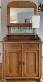 vintage jaren '20 wastafel-buffet, Huis en Inrichting, Kasten | Buffetkasten, Ophalen, Gebruikt, 50 tot 100 cm, 25 tot 50 cm