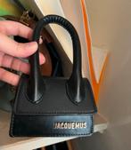 Jacquemus Le Chiquito Zwarte Mini Tas, Ophalen of Verzenden, Zo goed als nieuw, Zwart, Avondtasje