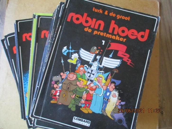 adv3841 robin hoed, Boeken, Stripboeken, Gelezen, Ophalen