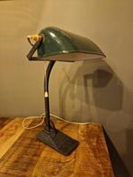Vintage notarislamp emaille kap Horax stijl, Ophalen of Verzenden, Minder dan 50 cm