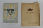 Brochures Allan Wagonfabriek 1954 en Werkspoor 1952, Ophalen of Verzenden, Gebruikt, Trein, Boek of Tijdschrift