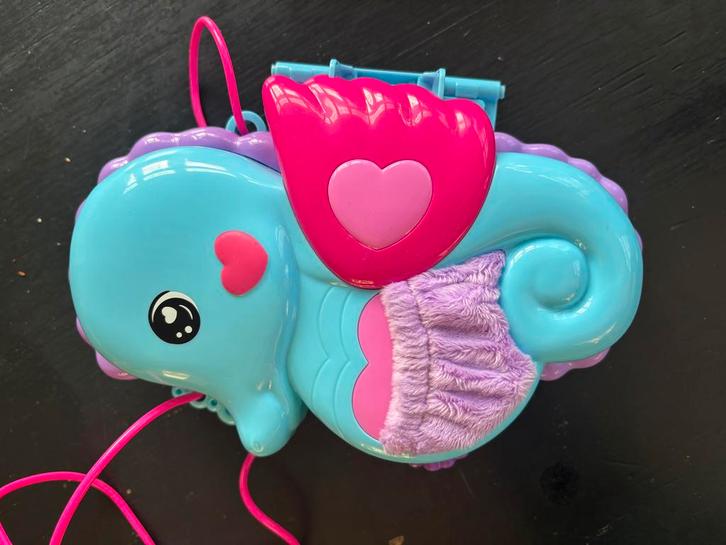 Polly Pocket Zeepaard Speelset, Kinderen en Baby's, Speelgoed | My Little Pony, Gebruikt, Ophalen of Verzenden