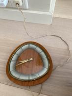 Midcentury klok, Ophalen of Verzenden, Zo goed als nieuw, Analoog, Wandklok