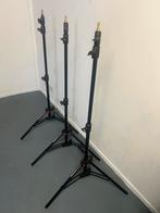 Manfrotto 1051BAC Mini Compact Statief - Set van 3, Gebruikt, Minder dan 150 cm, Met balhoofd, Ophalen of Verzenden