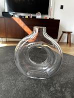 Nieuw: Doorzichtige glazen vaas H&M Home, Huis en Inrichting, Woonaccessoires | Vazen, Ophalen, Nieuw, Glas, Minder dan 50 cm