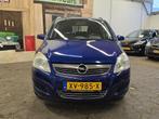 Opel Zafira 1.6 Essentia/7PERS/AIRCO/BOEKJES AANWEZIG/, Auto's, Voorwielaandrijving, Stof, Gebruikt, Zwart