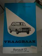 Vraagbaak Renault 12, Ophalen of Verzenden
