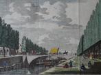 gravure De Botteringe boog en Ossemarkt Groningen Groot 1794, Antiek en Kunst, Kunst | Etsen en Gravures, Verzenden