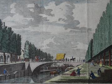 gravure De Botteringe boog en Ossemarkt Groningen Groot 1794