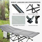 Opvouwbaar Campingbed veldbed kampeerbed vistent, Ophalen of Verzenden, Nieuw, Overige