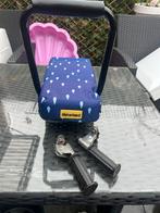 Kinderfiets zitje, Fietsen en Brommers, Ophalen, Zo goed als nieuw, Achterzitje, Voetsteuntjes