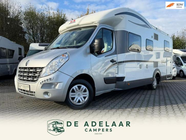 Adria Matrix Supreme 687 SL F2F, HOGE ENKELE BEDDEN, HEFBED,, Caravans en Kamperen, Campers, Bedrijf, tot en met 5, Half-integraal