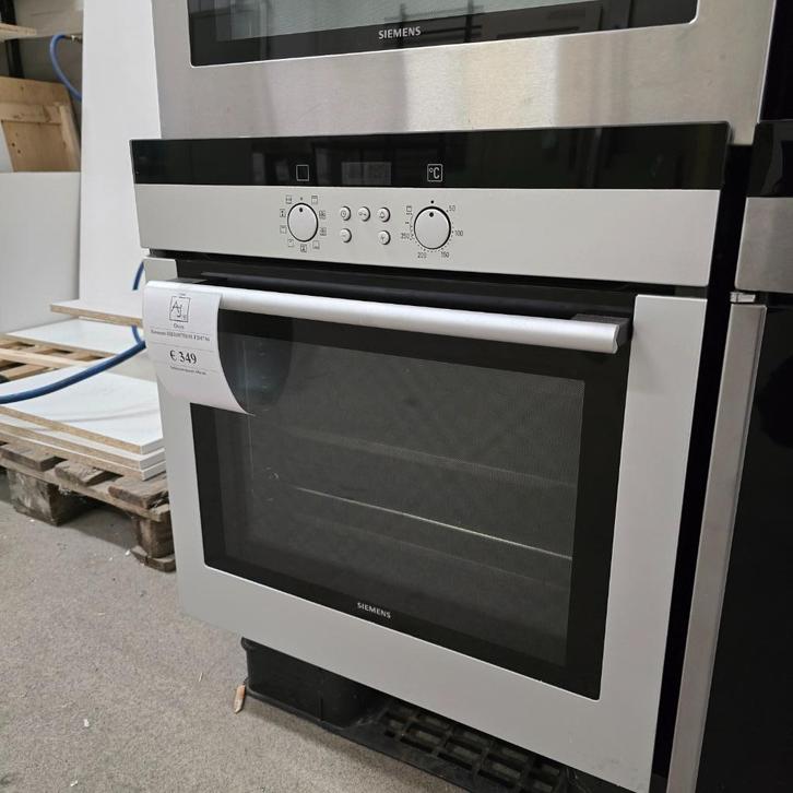 Siemens Inbouw Oven HB330750 //Matte aluminium uitvoering//, Witgoed en Apparatuur, Ovens, Refurbished, Inbouw, Oven, 45 tot 60 cm