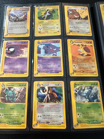 Oude vintage Pokémon kaarten verzameling e-series beschikbaar voor biedingen
