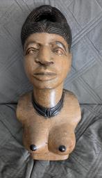 Beeld Afrikaanse Vrouw, Verzamelen, Beelden en Beeldjes, Ophalen of Verzenden, Zo goed als nieuw, Mens