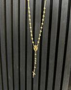 Gouden Rozenkrans Ketting 14k, Sieraden, Tassen en Uiterlijk, Kettingen, Ophalen of Verzenden, Zo goed als nieuw, Goud