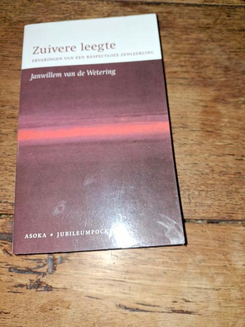 J.W. van de Wetering - Zuivere leegte, Boeken, Esoterie en Spiritualiteit, Zo goed als nieuw, Ophalen of Verzenden