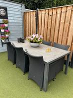 Tuinset LIFE outdoor living tafel met 6 stoelen 6 persoons, Tuin en Terras, Tuinsets en Loungesets, Gebruikt, 6 zitplaatsen, Ophalen of Verzenden