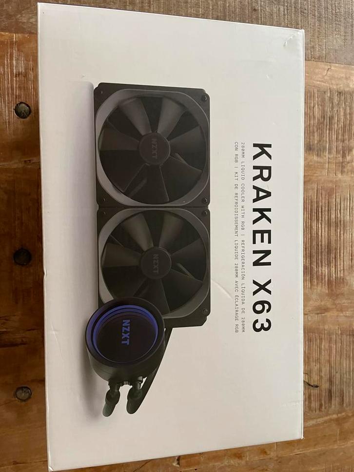 NZXT Kraken X63, Computers en Software, Computerkoelers, Nieuw, Waterkoeling, Ophalen of Verzenden