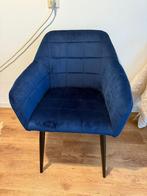 Eetkamerstoel, Huis en Inrichting, Ophalen, Zo goed als nieuw, Blauw, Eén