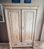 Antieke grenen kast, Huis en Inrichting, Ophalen, Gebruikt, 100 tot 150 cm, Zie foto's
