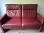 Prominent leren bankstel, Huis en Inrichting, Banken | Bankstellen, Ophalen, Minder dan 75 cm, 150 tot 200 cm, Tweepersoons