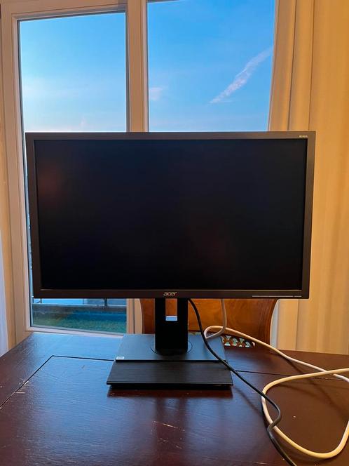 Acer B246HL 24” monitor (combineerbaar toetsenbord en HDMI), Computers en Software, Monitoren, Zo goed als nieuw, 60 Hz of minder