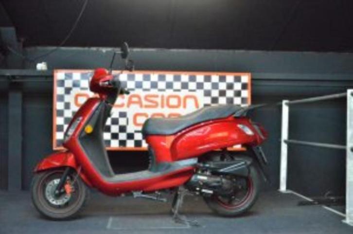 SYM Fiddle II • Snorscooter 2021 • 12442 km • 3 mnd garantie, Fietsen en Brommers, Scooters | SYM, Gebruikt, Fiddle, Maximaal 45 km/u